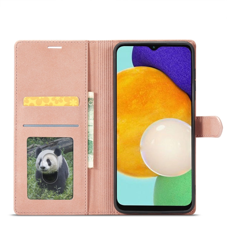 For Samsung Galaxy A14 5G Forwenw F1 Series Matte Strong Magnetism Leather Phone Case