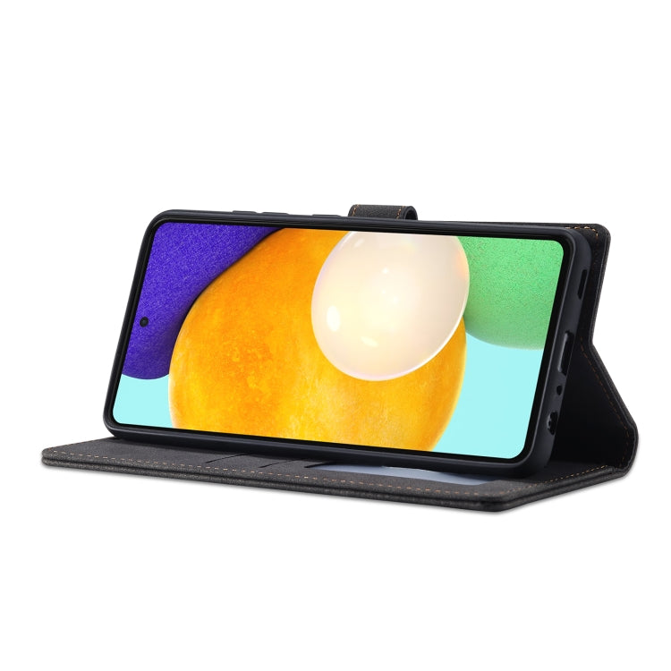 For Samsung Galaxy A54 5G Forwenw F1 Series Matte Strong Magnetism Leather Phone Case