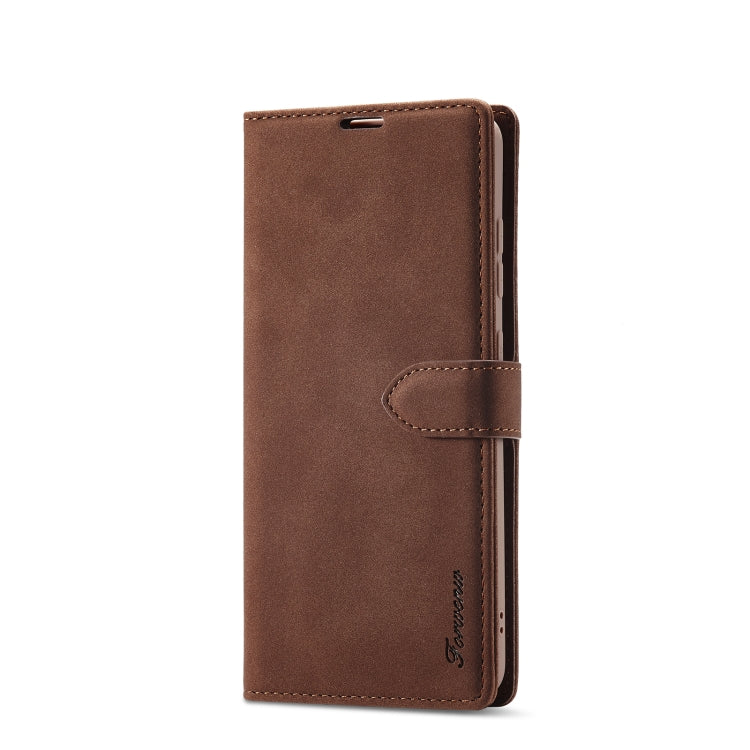 For Samsung Galaxy A54 5G Forwenw F1 Series Matte Strong Magnetism Leather Phone Case