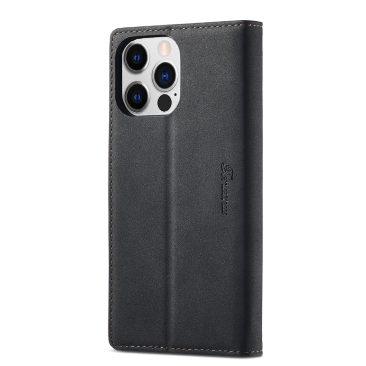 For iPhone 14 Pro Forwenw F1 Series Matte Strong Magnetism Leather Phone Case