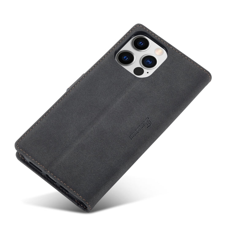 For iPhone 14 Pro Forwenw F1 Series Matte Strong Magnetism Leather Phone Case