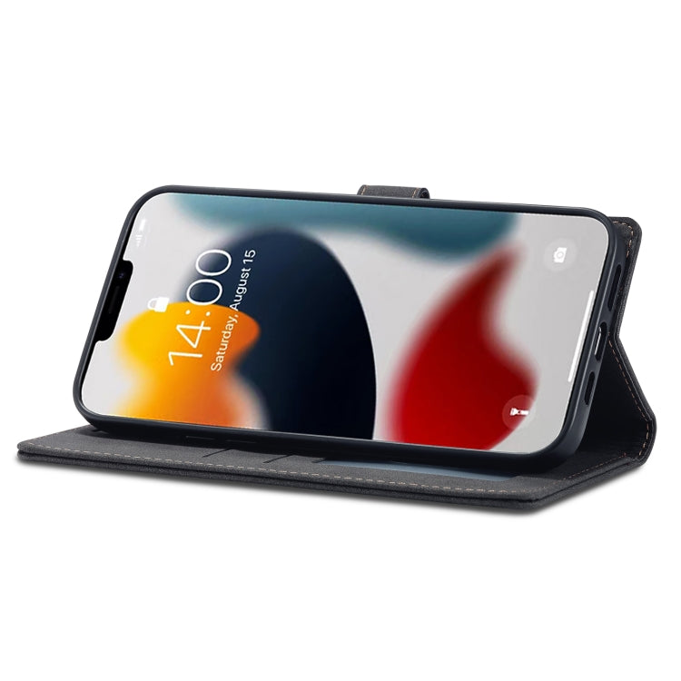For iPhone 14 Pro Max Forwenw F1 Series Matte Strong Magnetism Leather Phone Case