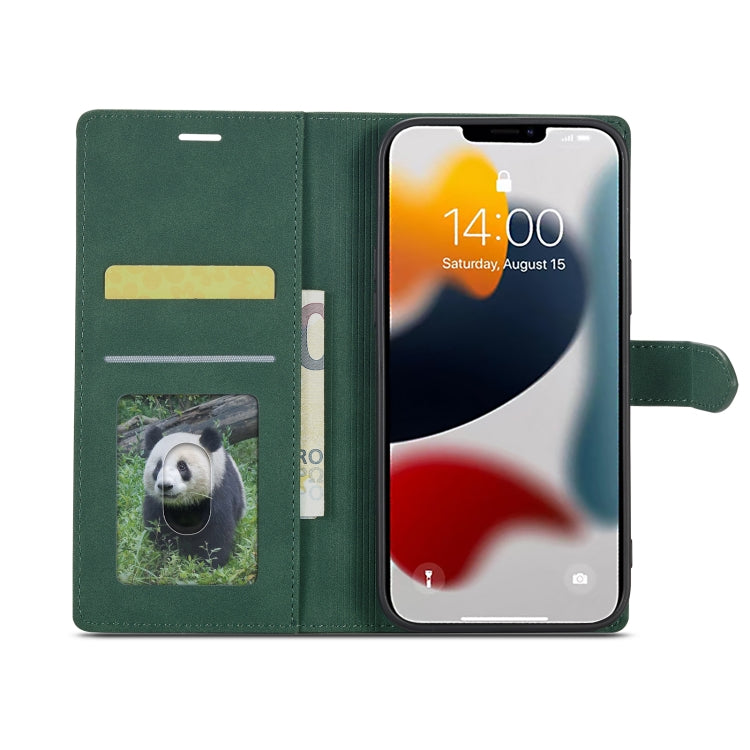 For iPhone 14 Pro Max Forwenw F1 Series Matte Strong Magnetism Leather Phone Case