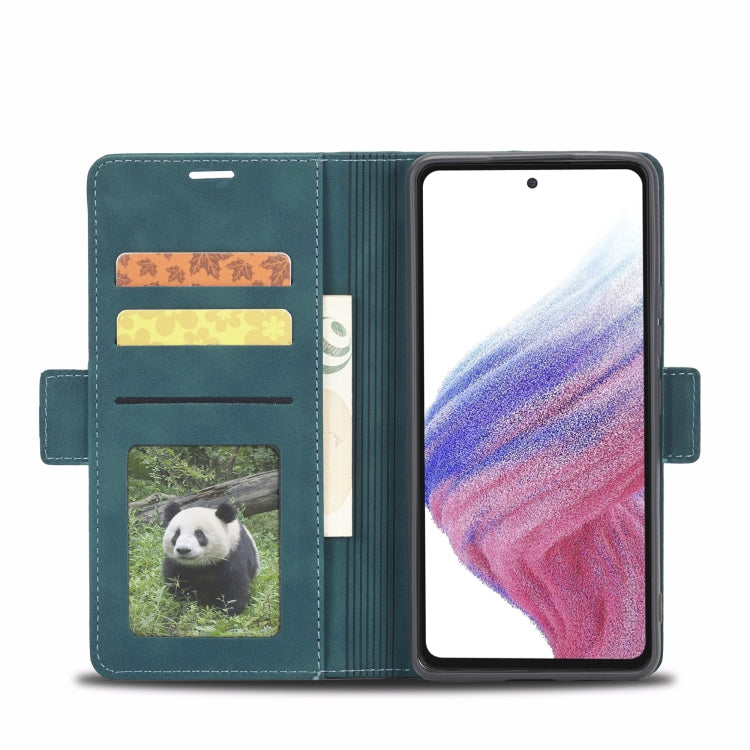 For Samsung Galaxy A54 5G Forwenw F3 Series Dual-side Buckle Leather Phone Case
