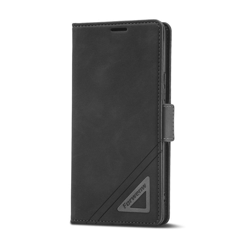 For Samsung Galaxy A54 5G Forwenw F3 Series Dual-side Buckle Leather Phone Case