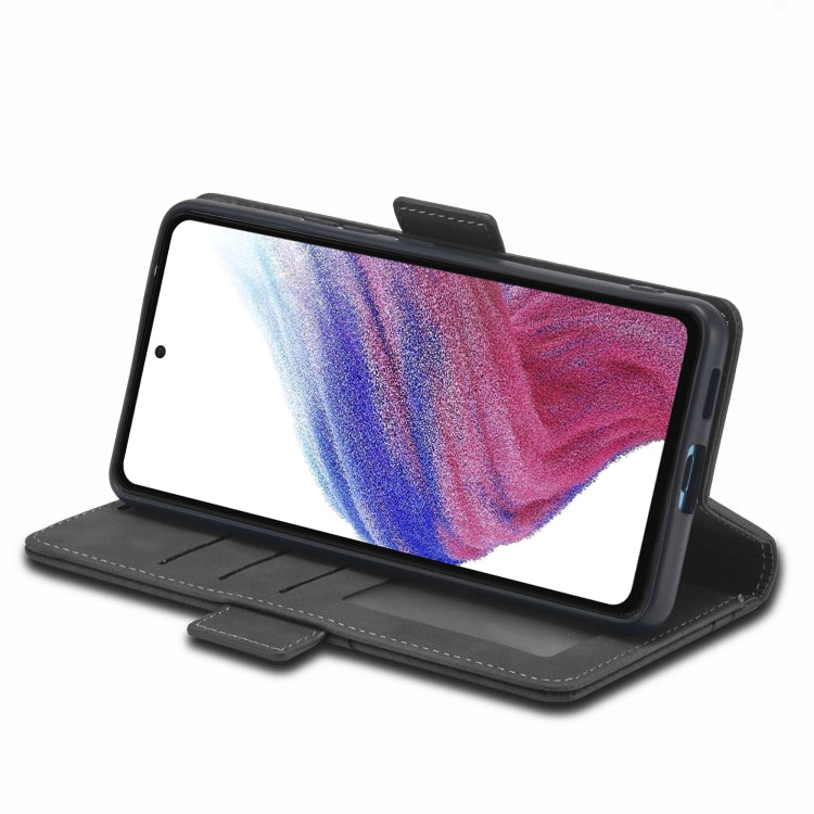 For Samsung Galaxy A54 5G Forwenw F3 Series Dual-side Buckle Leather Phone Case