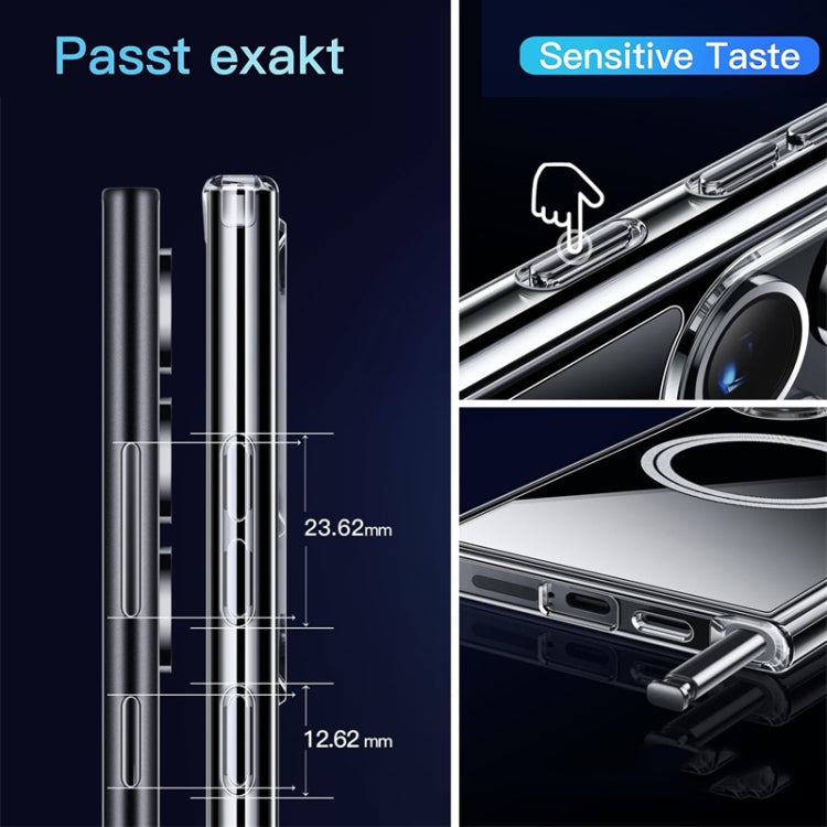 For Samsung Galaxy S20 FE Transparent Frosted MagSafe Phone Case