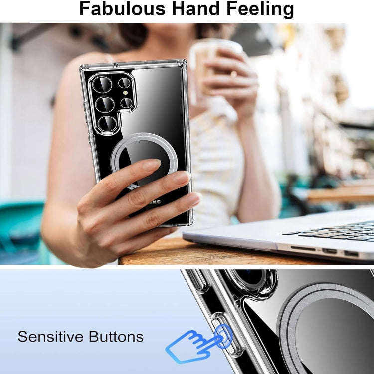 For Samsung Galaxy S25 Ultra 5G Transparent Frosted MagSafe Phone Case