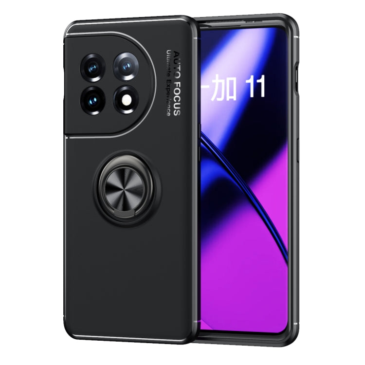 For OnePlus Ace 2 Metal Ring Holder TPU Phone Case