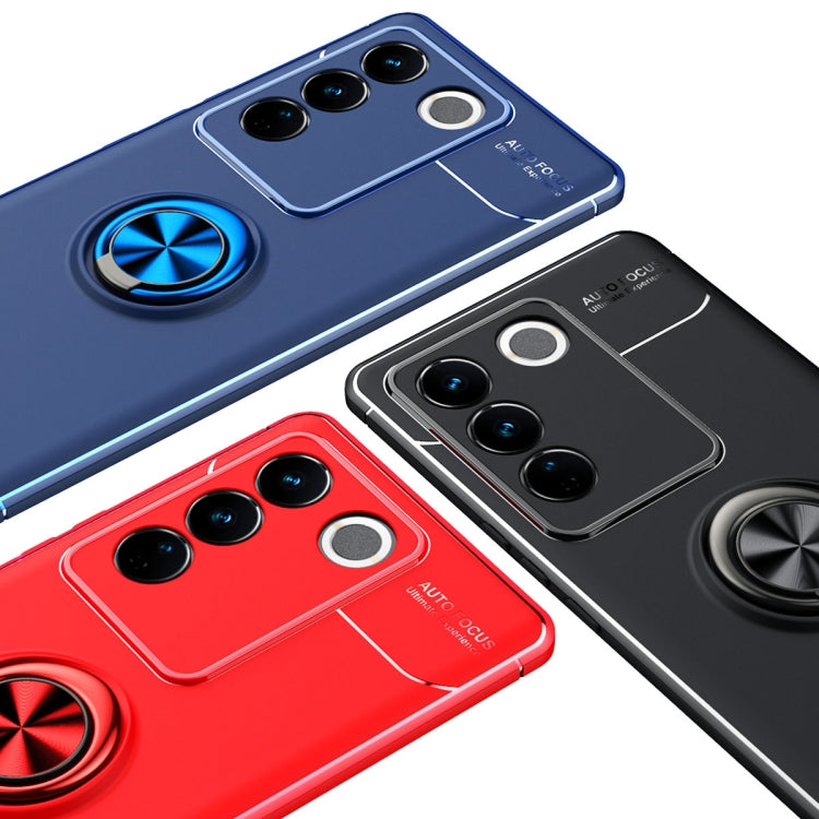 For vivo S16e Metal Ring Holder TPU Phone Case