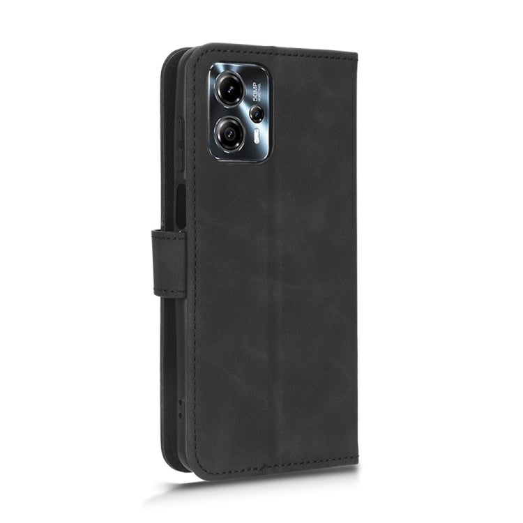 For Motorola Moto G13 / G23 / G53 Skin Feel Magnetic Flip Leather Phone Case