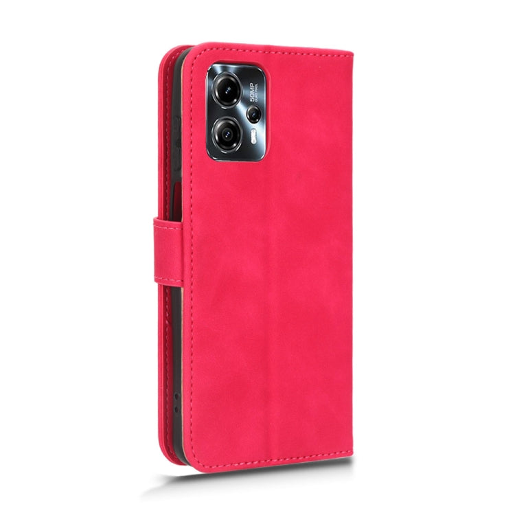 For Motorola Moto G13 / G23 / G53 Skin Feel Magnetic Flip Leather Phone Case