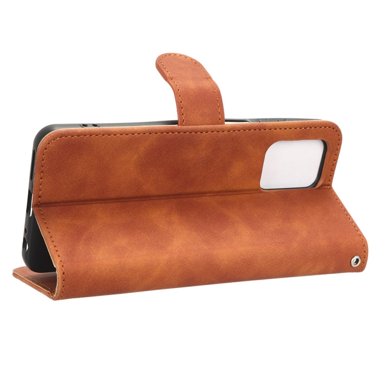 For Motorola Moto G13 / G23 / G53 Skin Feel Magnetic Flip Leather Phone Case