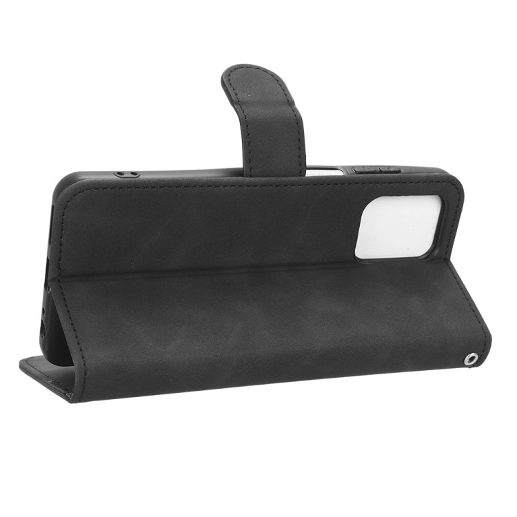 For Motorola Moto G73 5G Skin Feel Magnetic Flip Leather Phone Case