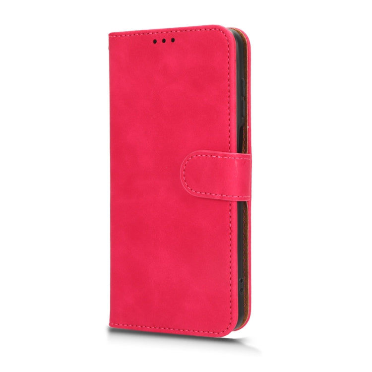 For Motorola Moto G73 5G Skin Feel Magnetic Flip Leather Phone Case