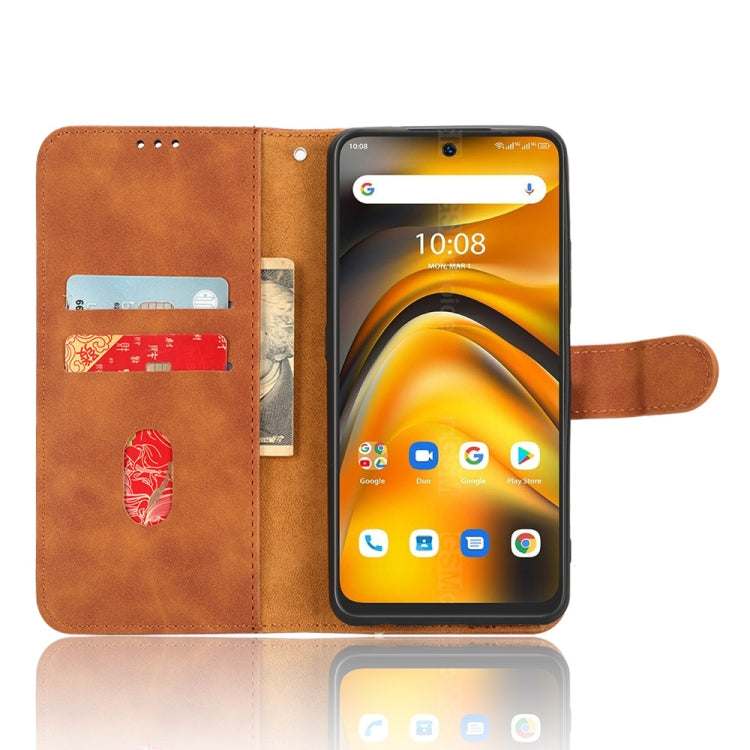 For UMIDIGI A13 Pro 5G Skin Feel Magnetic Flip Leather Phone Case