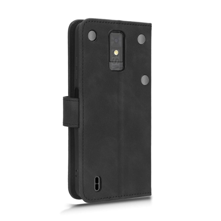 For ZTE Blade A32 Skin Feel Magnetic Flip Leather Phone Case