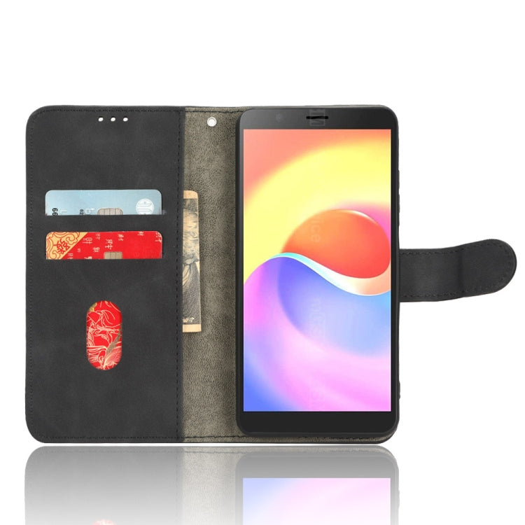 For ZTE Blade A32 Skin Feel Magnetic Flip Leather Phone Case