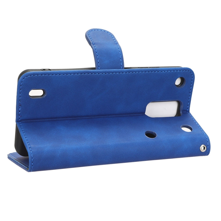 For ZTE Blade A32 Skin Feel Magnetic Flip Leather Phone Case