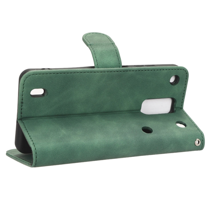 For ZTE Blade A32 Skin Feel Magnetic Flip Leather Phone Case