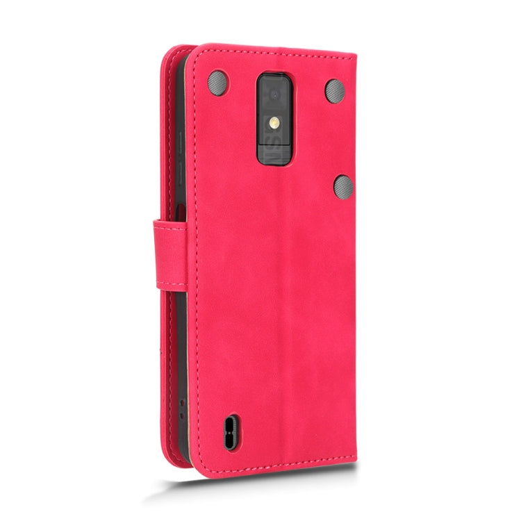 For ZTE Blade A32 Skin Feel Magnetic Flip Leather Phone Case