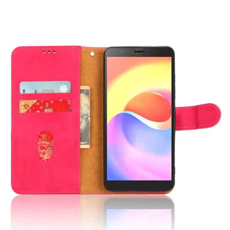 For ZTE Blade A32 Skin Feel Magnetic Flip Leather Phone Case