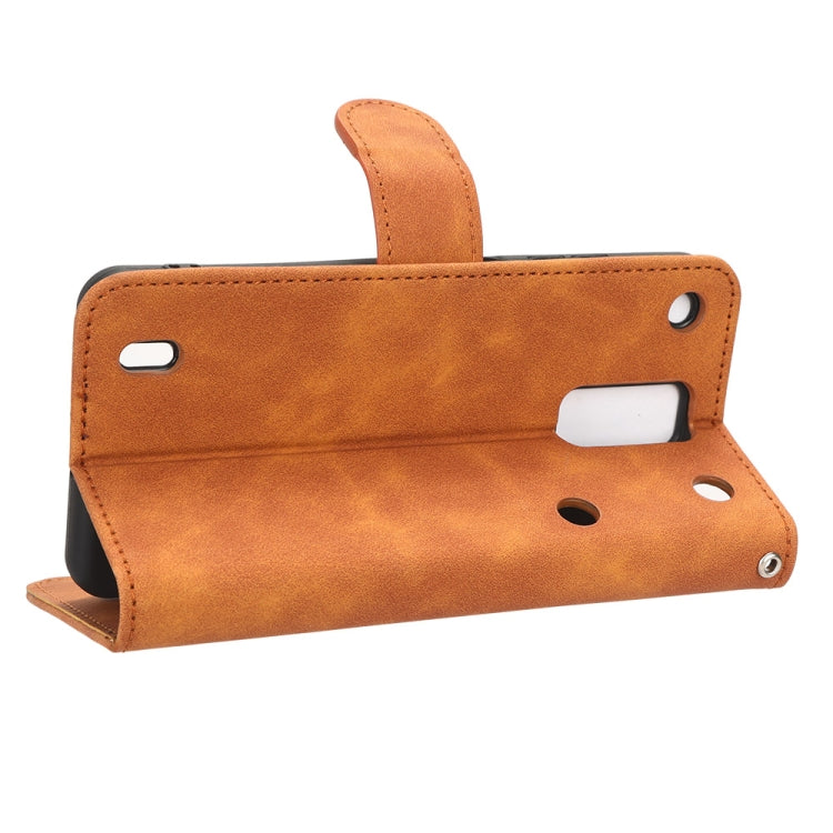 For ZTE Blade A32 Skin Feel Magnetic Flip Leather Phone Case