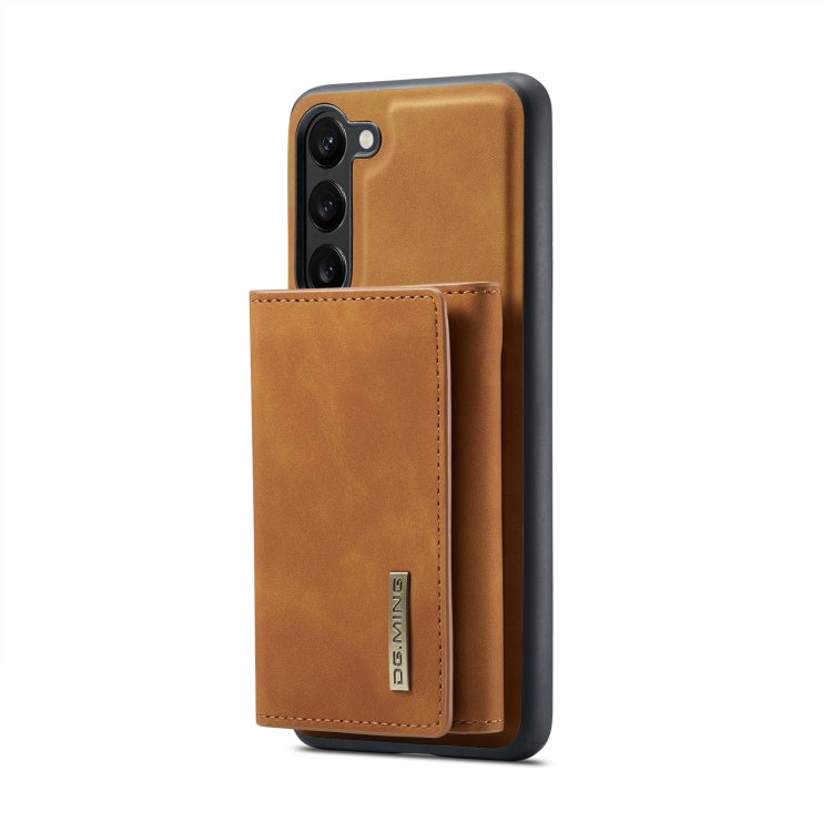 For Samsung Galaxy S23+ 5G DG.MING M1 Series 3-Fold Multi Card Wallet  Phone Case