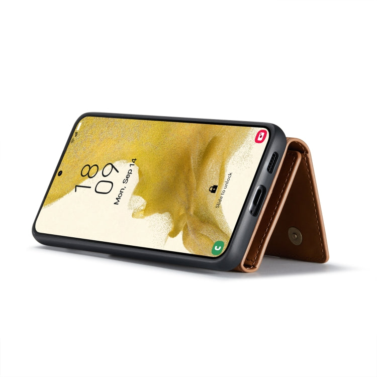 For Samsung Galaxy S23+ 5G DG.MING M1 Series 3-Fold Multi Card Wallet  Phone Case