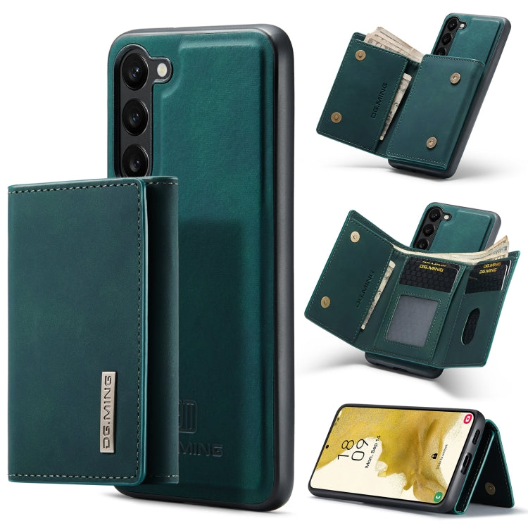 For Samsung Galaxy S23+ 5G DG.MING M1 Series 3-Fold Multi Card Wallet  Phone Case