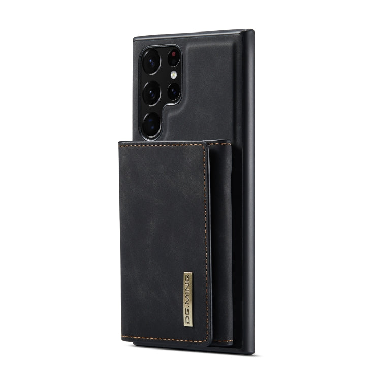 For Samsung Galaxy S23 Ultra 5G DG.MING M1 Series 3-Fold Multi Card Wallet  Phone Case