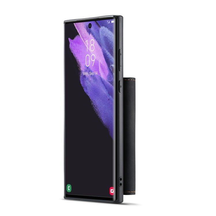 For Samsung Galaxy S23 Ultra 5G DG.MING M1 Series 3-Fold Multi Card Wallet  Phone Case