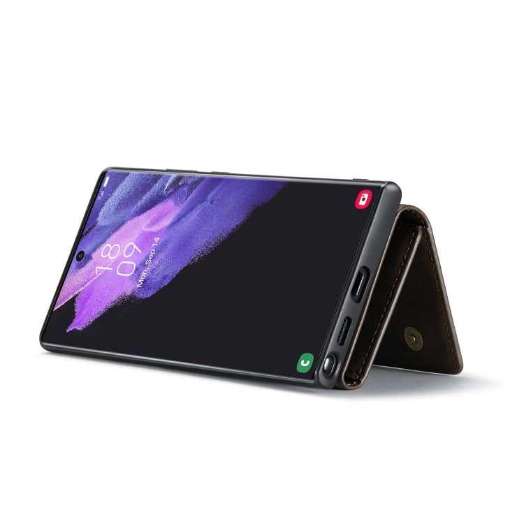 For Samsung Galaxy S23 Ultra 5G DG.MING M1 Series 3-Fold Multi Card Wallet  Phone Case