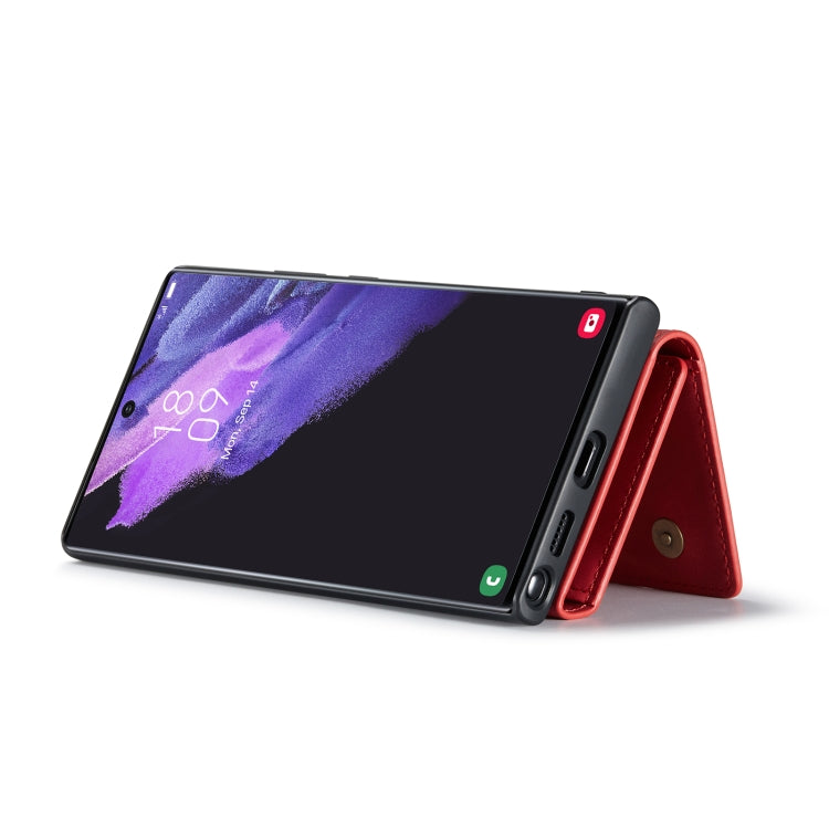 For Samsung Galaxy S23 Ultra 5G DG.MING M1 Series 3-Fold Multi Card Wallet  Phone Case