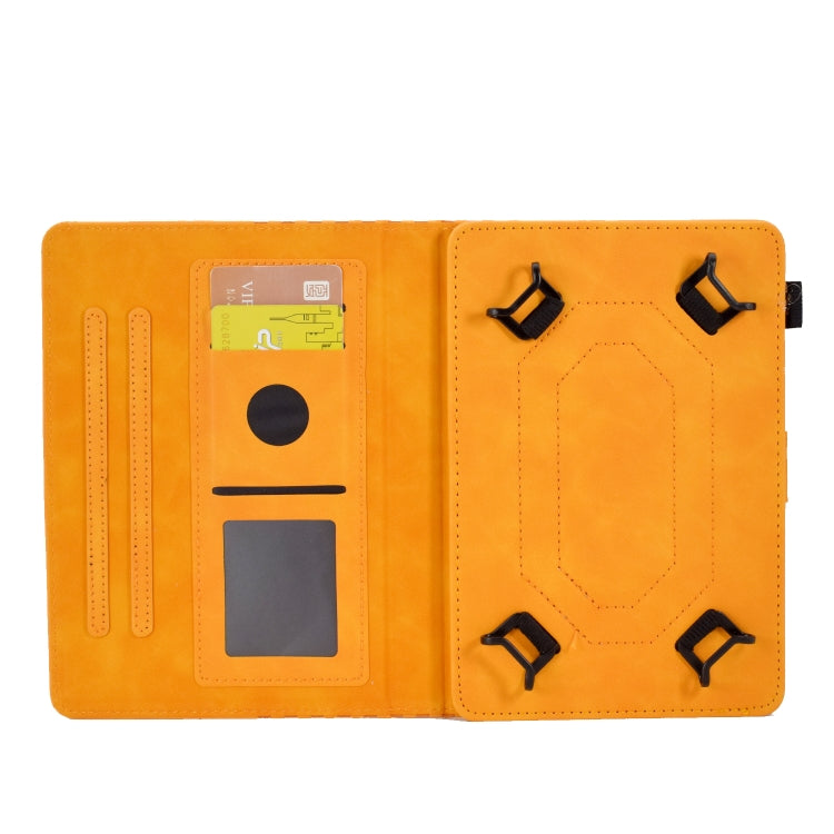 For 7.0 inch Universal Tablet Rhombus Embossed Leather Case