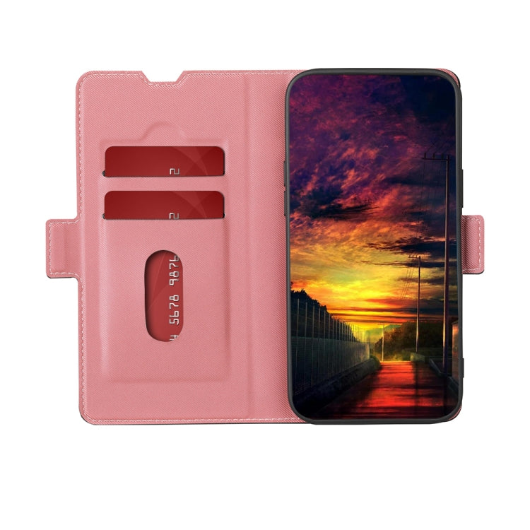 For Motorola Moto E13 4G Twill Texture Side Buckle Leather Phone Case