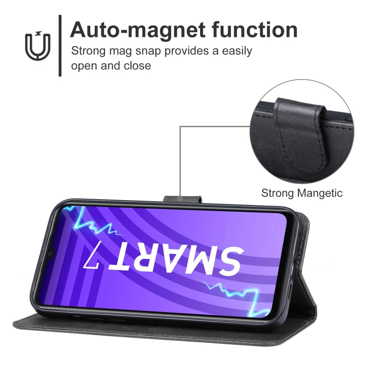 For Infinix Smart 7 India Leather Phone Case