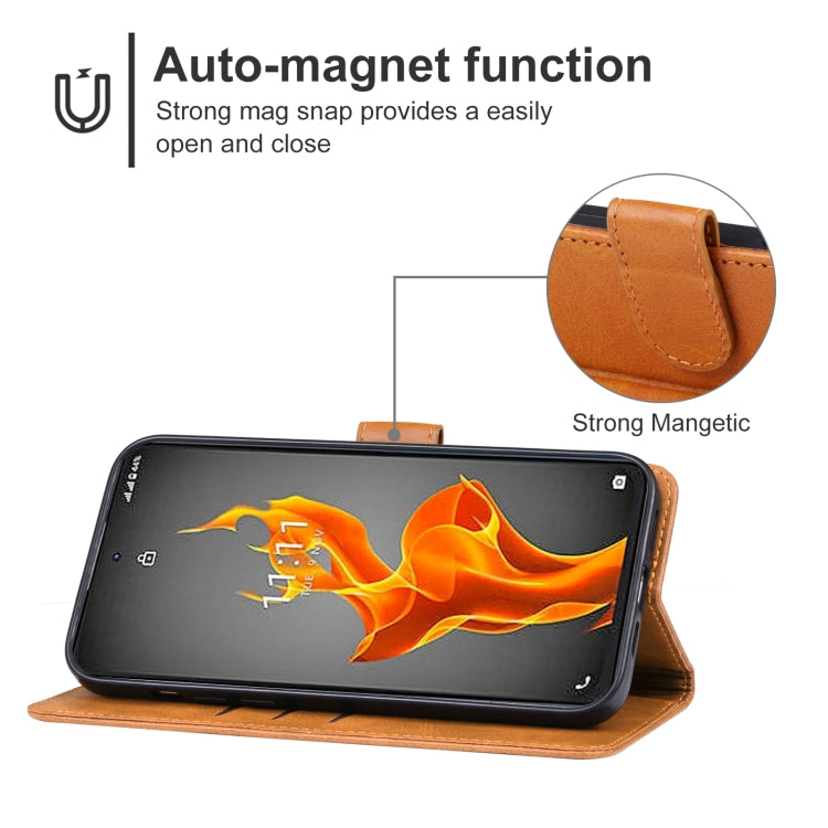 For Lava Agni 5G Leather Phone Case