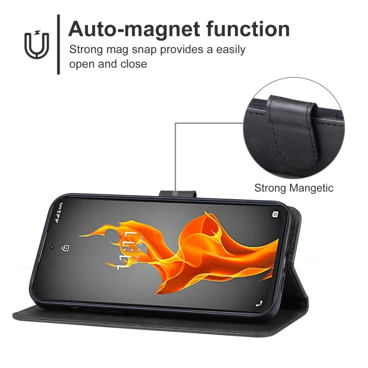 For Lava Agni 5G Leather Phone Case