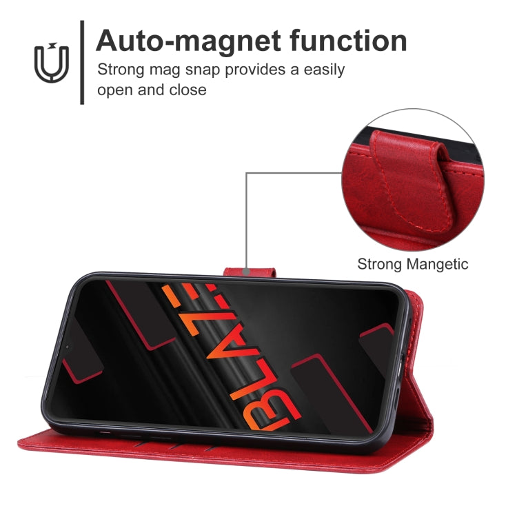 For Lava Blaze Leather Phone Case