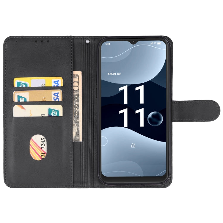 For Lava Blaze Nxt Leather Phone Case