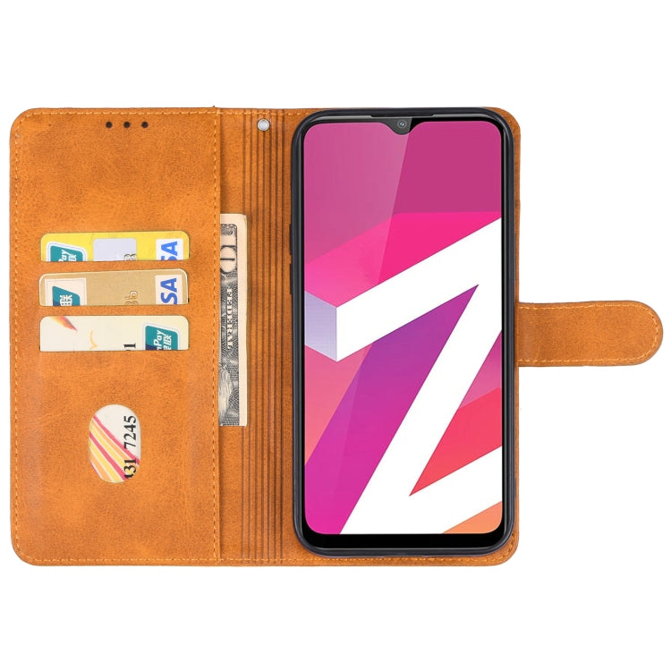 For Lava Z2 Max Leather Phone Case