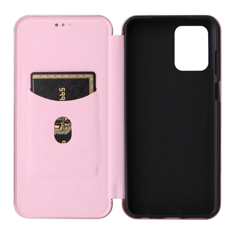 For Motorola Moto G73 5G Carbon Fiber Texture Flip Leather Phone Case