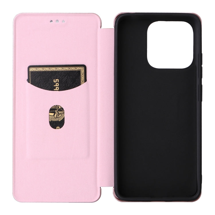 For Xiaomi Redmi 12C Carbon Fiber Texture Flip Leather Phone Case