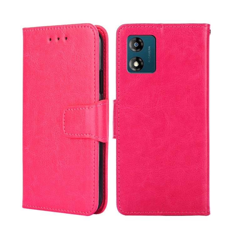 For Motorola Moto E13 4G Crystal Texture Leather Phone Case
