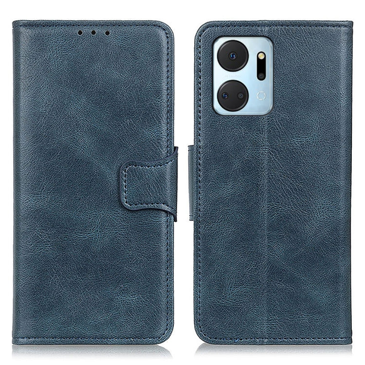 For Honor X7A Mirren Crazy Horse Texture Horizontal Flip Leather Phone Case