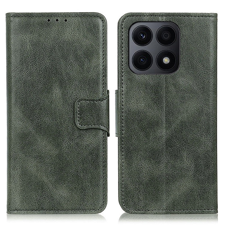 For Honor X8A Mirren Crazy Horse Texture Horizontal Flip Leather Phone Case