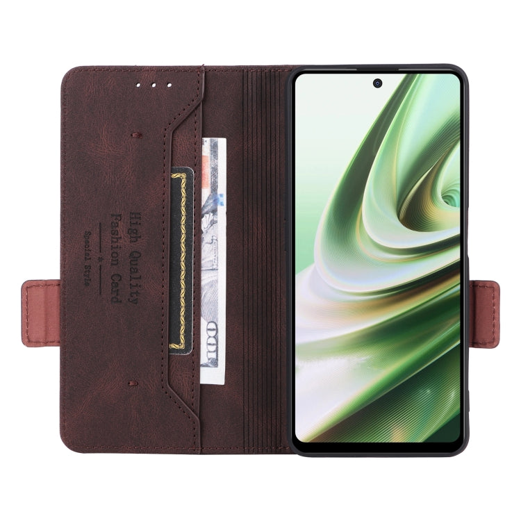 For OnePlus Nord CE 3 5G Magnetic Clasp Leather Phone Case