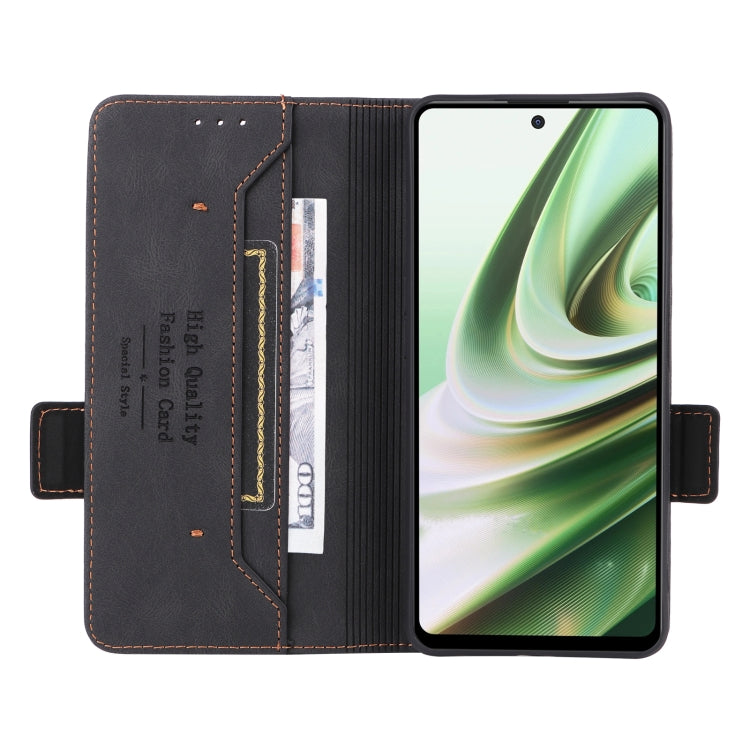 For OnePlus Nord CE 3 5G Magnetic Clasp Leather Phone Case