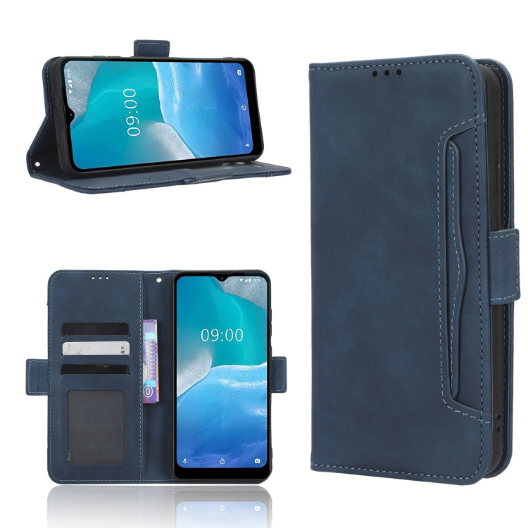 For AT&T Maestro 3 U626AA Skin Feel Calf Texture Card Slots Leather Phone Case